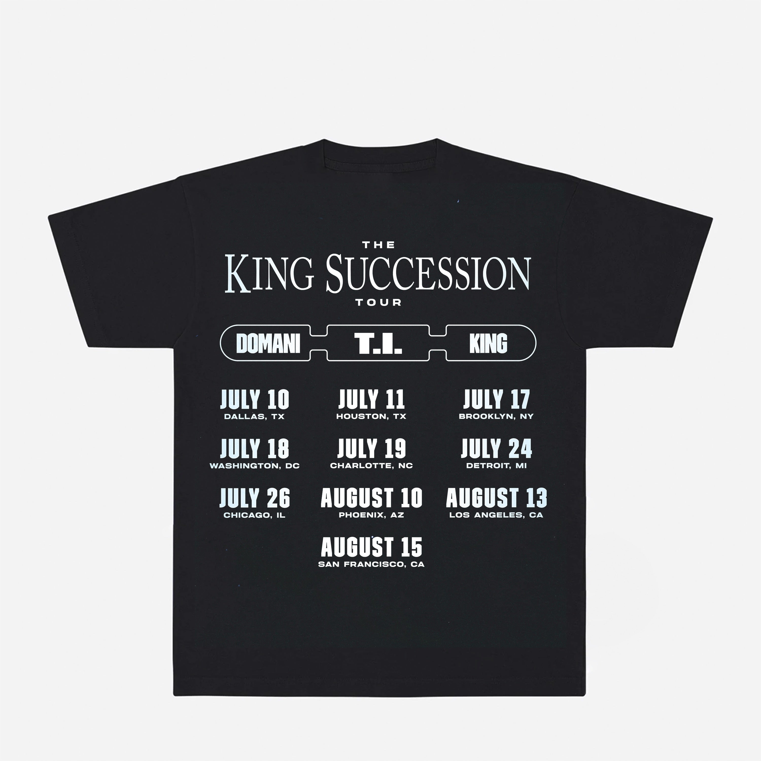 The King's Sucession Tour T-Shirt